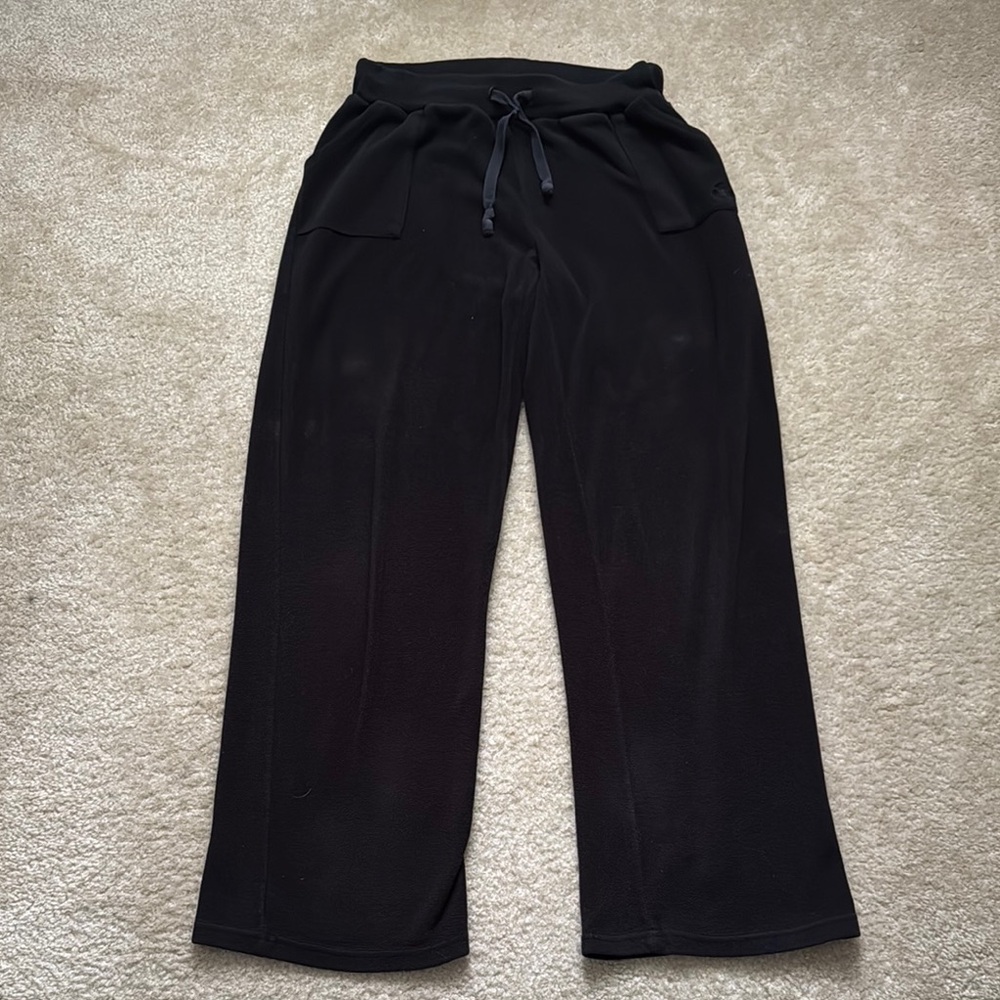 Eco Malibu 100% Recycled Polyester from Plastic Bottles Fleece Pants GUC Size S